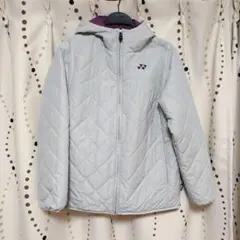 ヨネックス　中綿ジャケット　パーカー　アイスグレー　Мサイズ　ヒートカプセルTi