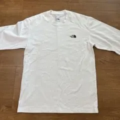 美品THE NORTH FACE ロングスリーブTシャツ Lサイズ ホワイト