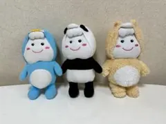 【USED】限定ムーニーちゃんぬいぐるみ 3体セット