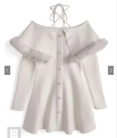 【S・即日発送】グレイル GRL オフショル ミニワンピース tu1927