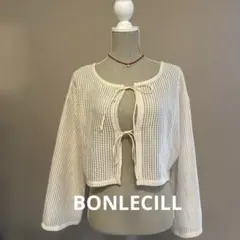 BONLECILL ボンルシール 2way 長袖 ショート丈 トップス カーデのサムネイル