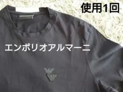 【使用１回】エンポリオアルマーニ イーグルロゴ入り 長袖Tシャツ M ロンT