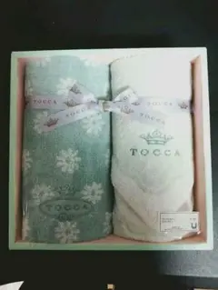 【新品・未使用】TOCCA フェイスタオル ゲストタオル セット 綿100％のサムネイル