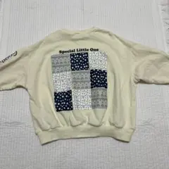 Heidi vintage コラボパッチワークトレーナー 110