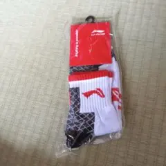 LI-NING メンズ ソックス 2足セット