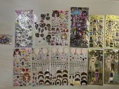 当時物 平成レトロ 平成女児 着せ替えシール 女の子 キャラクターシール シート