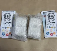 ２個セット　なつかしのガラケーマスコット　ガチャガチャ　白