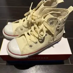 コンバース チャイルドオールスター ハイカット　キナリ　19cm