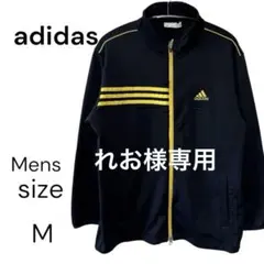 【adidas】【美品】 アディダス メンズ ジャージ M ネイビー/イエローのサムネイル