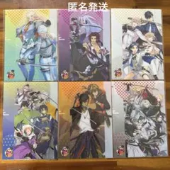刀剣乱舞 セブン限定A5クリアファイル ６枚セット