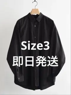 comoli 26aw 製品染 ブラックcomoli 4番 - メルカリ