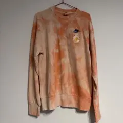 NIKE タイダイ スウェット オレンジ　M