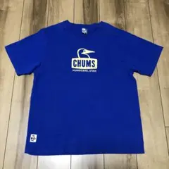 美品/CHUMSチャムスHURRICANE-UTAHロゴプリントTシャツ(XL)のサムネイル