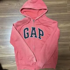 00’s GAP 赤 フルジップパーカー S