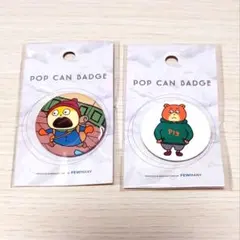 【値下げ】 にしむらゆうじ スタジオUG 缶バッジ こてつくん セット B