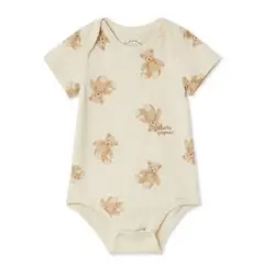 80 未開封 タグ付き ジェラピケ 【BABY】半袖ボディスーツ