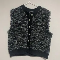 ツイードベスト