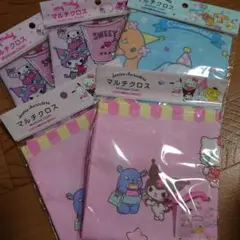 サンリオ　マルチクロス　５枚セット