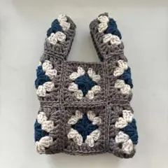 編み物 ハンドバッグ ハンドメイド バッグ