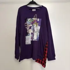 THE BREAKERS 紫 LL グラフィック長袖カットソー - メルカリ