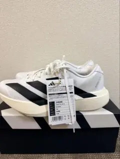 adidas ADIZERO evo sl 25.0cm ホワイト/ブラック