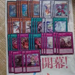 遊戯王　白き森　罪宝　デッキパーツ