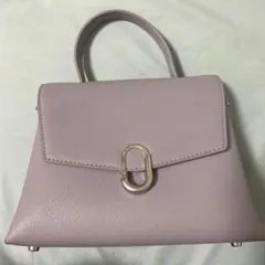 CHARLES & KEITH ストーンエンベリッシュド ハンドルバッグ