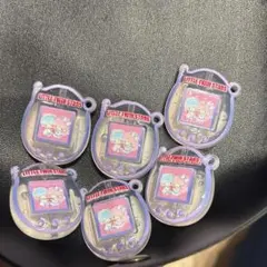 Little Twin Stars デコパーツ 6個セット