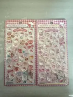 ボンボンドロップシール　サンリオ　第二弾　ハローキティ赤　マイメロディ