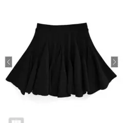 GRL グレイル インパン裏地付きイレヘムミニスカート[pm632]