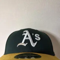 アスレチックス帽子　ニューエラ