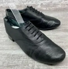 498【人気】レペット　革靴　レザーシューズ 黒 FR38.5 公式24.3cm