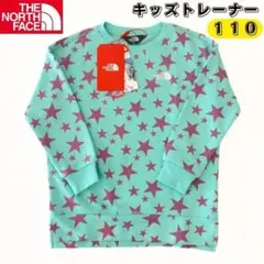 韓国　ノースフェイス　キッズ　110 トレーナー　新品　子供　長袖　春　秋　冬のサムネイル