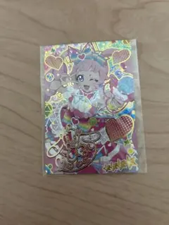 ひみつのアイプリ　シークレットフレンズバズリウムピンク　ひまり　サイン