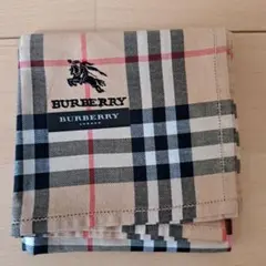 値下げしました バーバリー ハンカチ ホースマーク刺繍