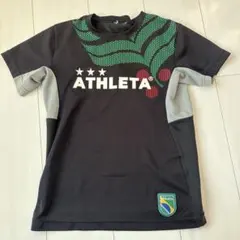 ATHLETA サッカーウェア 黒 グリーン140~150cm