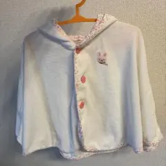 ミキハウス　おでかけポンチョ　美品