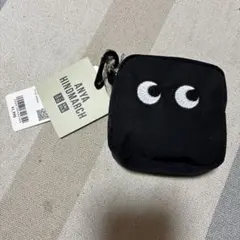 【新品・未使用】ANYA HINDMARCH UNIQLO エコバッグ 黒のサムネイル