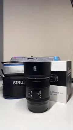 SIRUI 85mm F1.4 Eマウント用【ブラックミスト・UVフィルター付