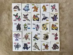 ポケモンパンシール デコキャラシール　25枚セット