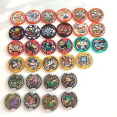 妖怪ウォッチ　いろいろメダル　３１枚セット