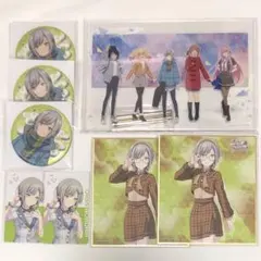 プロセカ　日野森志歩　缶バッジ　ミニ色紙コレクション　エピカ　特典　はぴこれ