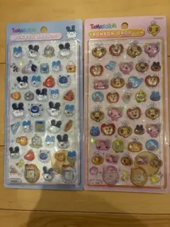 【正規品】ボンボンドロップシール　たまごっち2枚セット　めめっち　みみっち