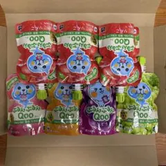 ① Qoo ぷるんぷるんゼリー飲料フレーバー5種類合計7個
