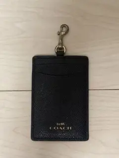 COACH パスケース 定期入れ ブラック