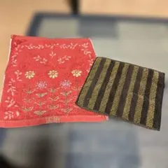 SAZABY タオルハンカチ 2枚セット　訳あり　B品のサムネイル