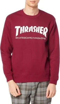 THRASHER ロゴプリント スウェットシャツ トレーナー TH8401のサムネイル