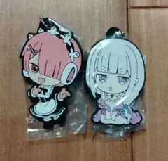 リゼロ カプセルラバーマスコット2エミリアB ラムB