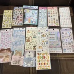 amifa GAIA キャンドゥ　セリアシール　まとめ売り　シール15枚