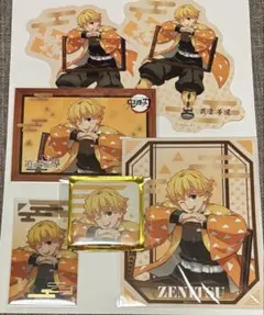 鬼滅の刃 ナムコ 追憶回廊ノ導 ミニゲーム 研鑽指導 缶バッジ 我妻善逸